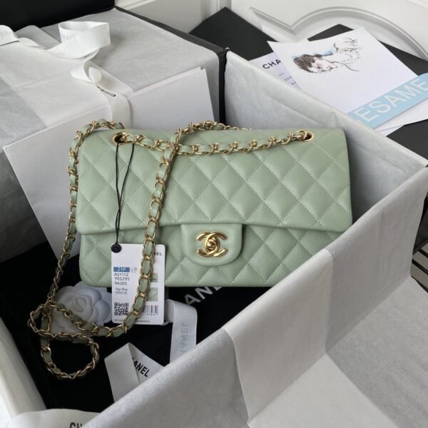 Chanel Classic Flap Bag A01113, Top Quality, Mediu Size: 23cm
