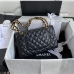 Chanel Classic Flap Bag A01112, Top Quality, Mediu Size: 15.5*25.5*6.5cm - Image 2