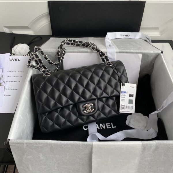 Chanel Classic Flap Bag A01112, Top Quality, Medium  Size: 15.5*25.5*6.5cm