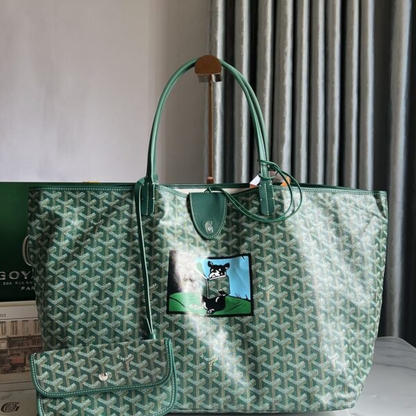Goyard Saint Louis special painted Dou style shopping bag