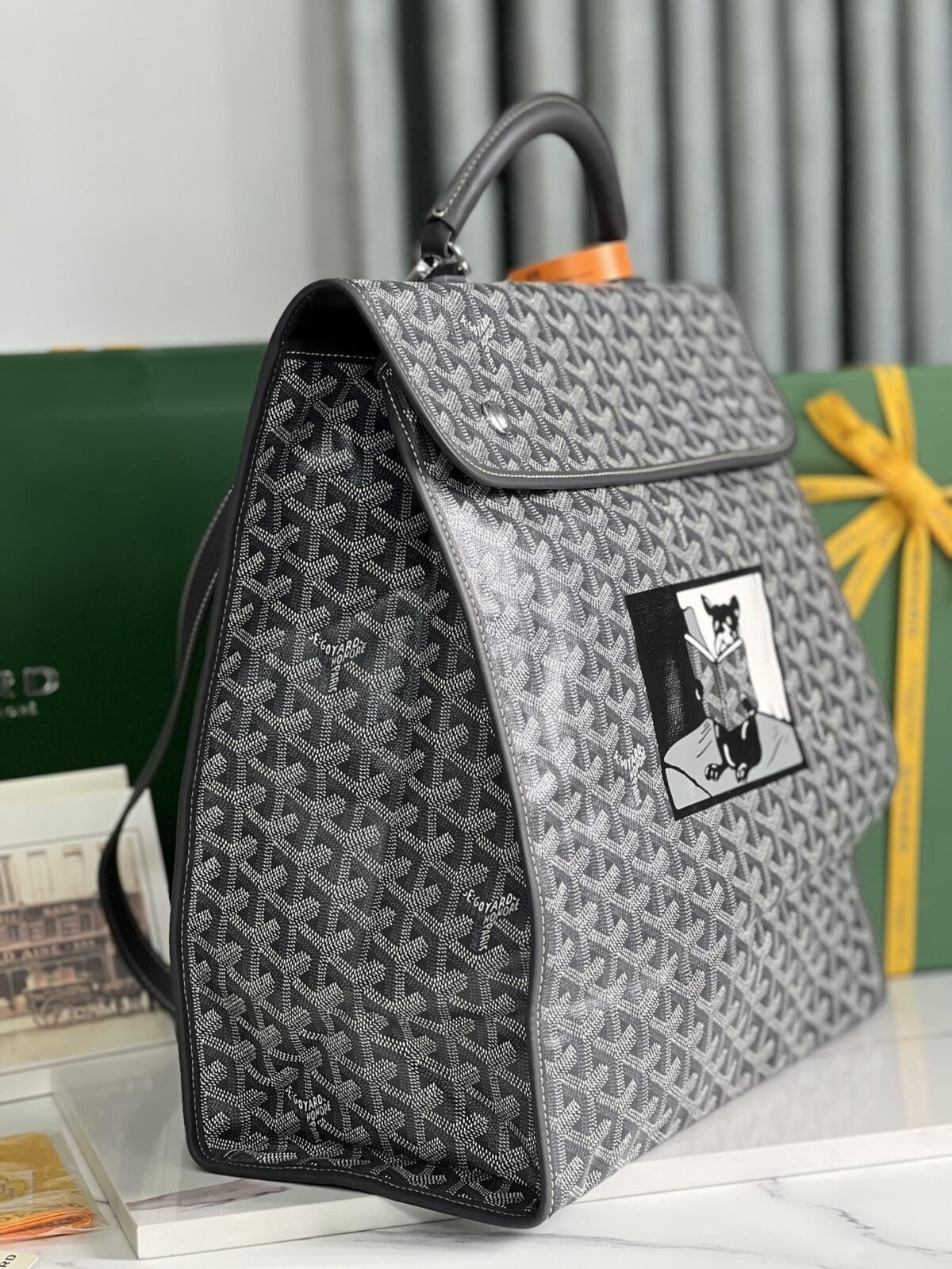 Goyard Limited Edition Bucket Saint Leger Folding Backpac Size: * * 16cm - Image 2