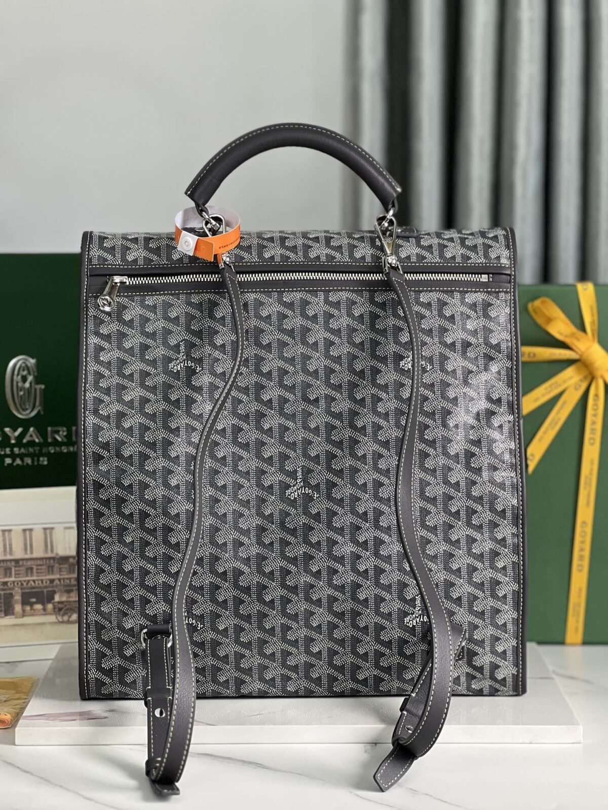 Goyard Limited Edition Bucket Saint Leger Folding Backpac Size: * * 16cm - Image 3