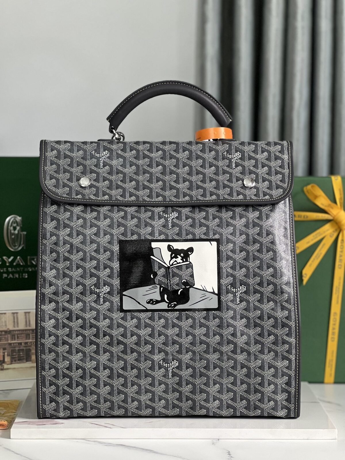 Goyard Limited Edition Bucket Saint Leger Folding Backpac Size: * * 16cm - Image 1