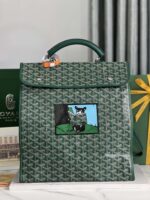 Goyard Limited Edition Bucket Saint Leger Folding Backpac Size: * * 16cm