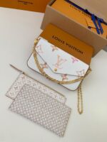 Louis Vuitton 2023 New POCHETTE F LICIE Handbag M82520, * * 3cm - Image 2