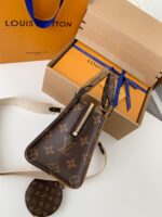 Louis Vuitton's Seasonal New ONTHEGO Horizontal Handbag M46653 Top Qualit Size: * * 10cm - Image 6