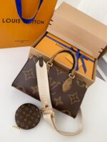 Louis Vuitton's Seasonal New ONTHEGO Horizontal Handbag M46653 Top Qualit Size: * * 10cm - Image 4