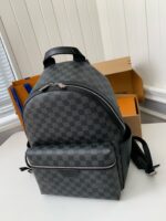 Louis Vuitton 24s New DISCOVERY Small Black Checker Backpack N40514, Top Qualit Size: * * 20c - Image 4