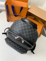 Louis Vuitton 24s New DISCOVERY Small Black Checker Backpack N40514, Top Qualit Size: * * 20c - Image 5