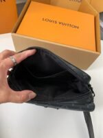 Louis Vuitton Autumn/Winter New STEAMER Black Flower Messenger Bag M46795, Top Quality - Image 9