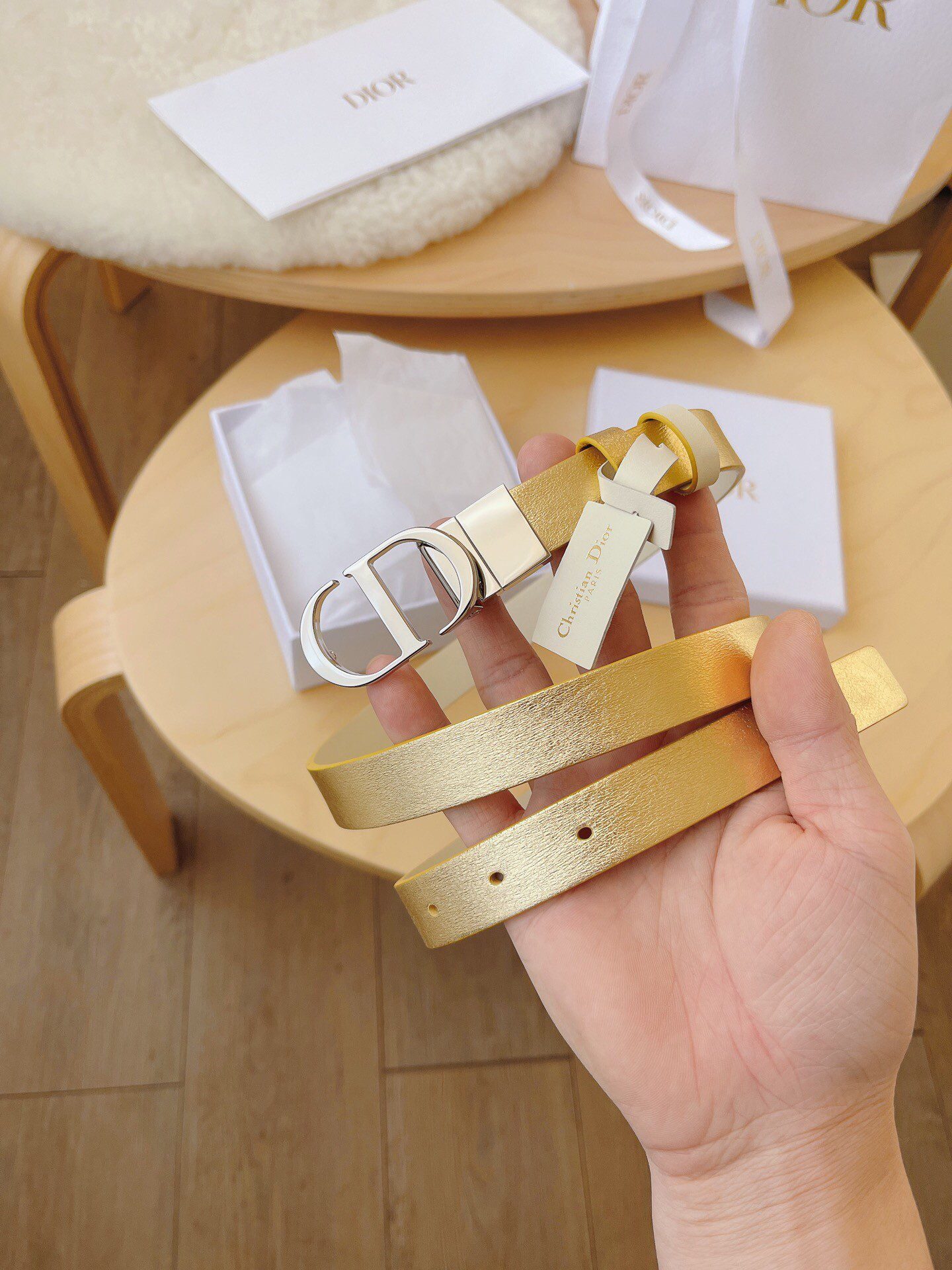 20240226030846170893132609246.jpg Dior Ladies Belt - Image 1