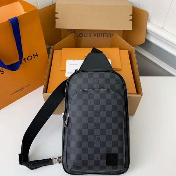 Louis Vuitton damier graphite Men's Shoulder Bags M45302, Top Qualit Size: 20X31X7cm