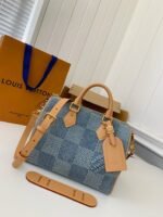 Louis Vuitton The new SPEEDY 25bandouli ??re tannin denim handbag N4070 Size: 25*15*15cm - Image 2