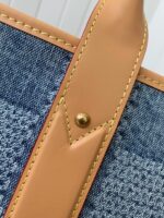 Louis Vuitton New Weekend TOTE tannin jean bag N4070 Size: 43*34*17.5cm - Image 5