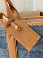 Louis Vuitton New Weekend TOTE tannin jean bag N4070 Size: 43*34*17.5cm - Image 6