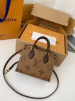 Louis Vuitton ONTHEGO Tote Bag M46839 Crossbody Handba Size: 18*15*8.5cm - Image 3
