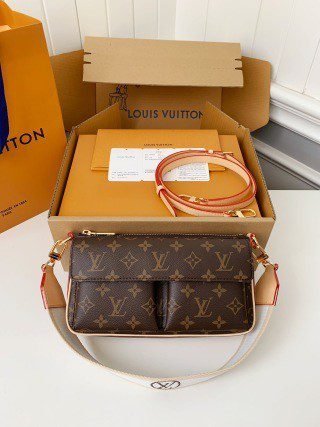 Louis Vuitton VIBE monogram handbag M46999 Size: 25*15*8cm