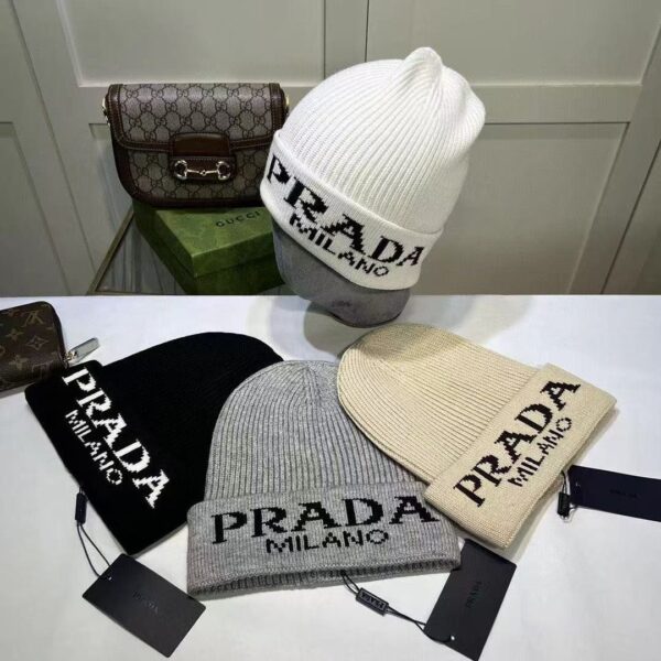 Prada knitted hat