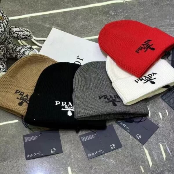 Prada knitted hat