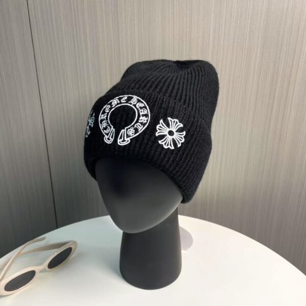 Chrome Hearts Autumn and Winter New Cross Knitted Hat