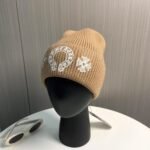 Chrome Hearts Autumn and Winter New Cross Knitted Hat