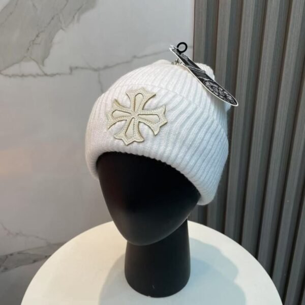 Chrome Hearts Autumn and Winter New Cross Knitted Hat