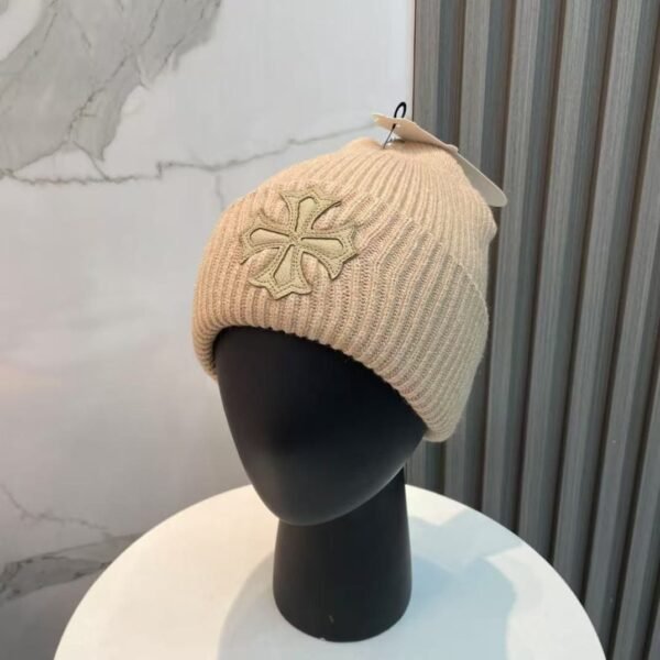 Chrome Hearts Autumn and Winter New Cross Knitted Hat