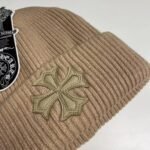 Chrome Hearts Autumn and Winter New Cross Knitted Hat - Image 5
