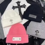 Chrome Hearts new autumn and winter beanies knitted hats - Image 2