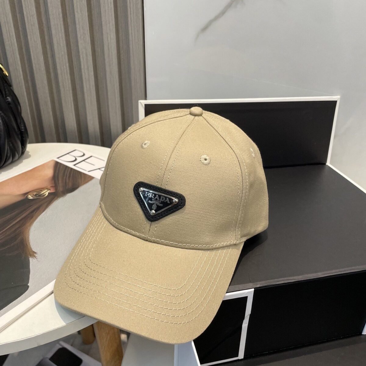 Prada baseball cap peaked cap hat - Image 4