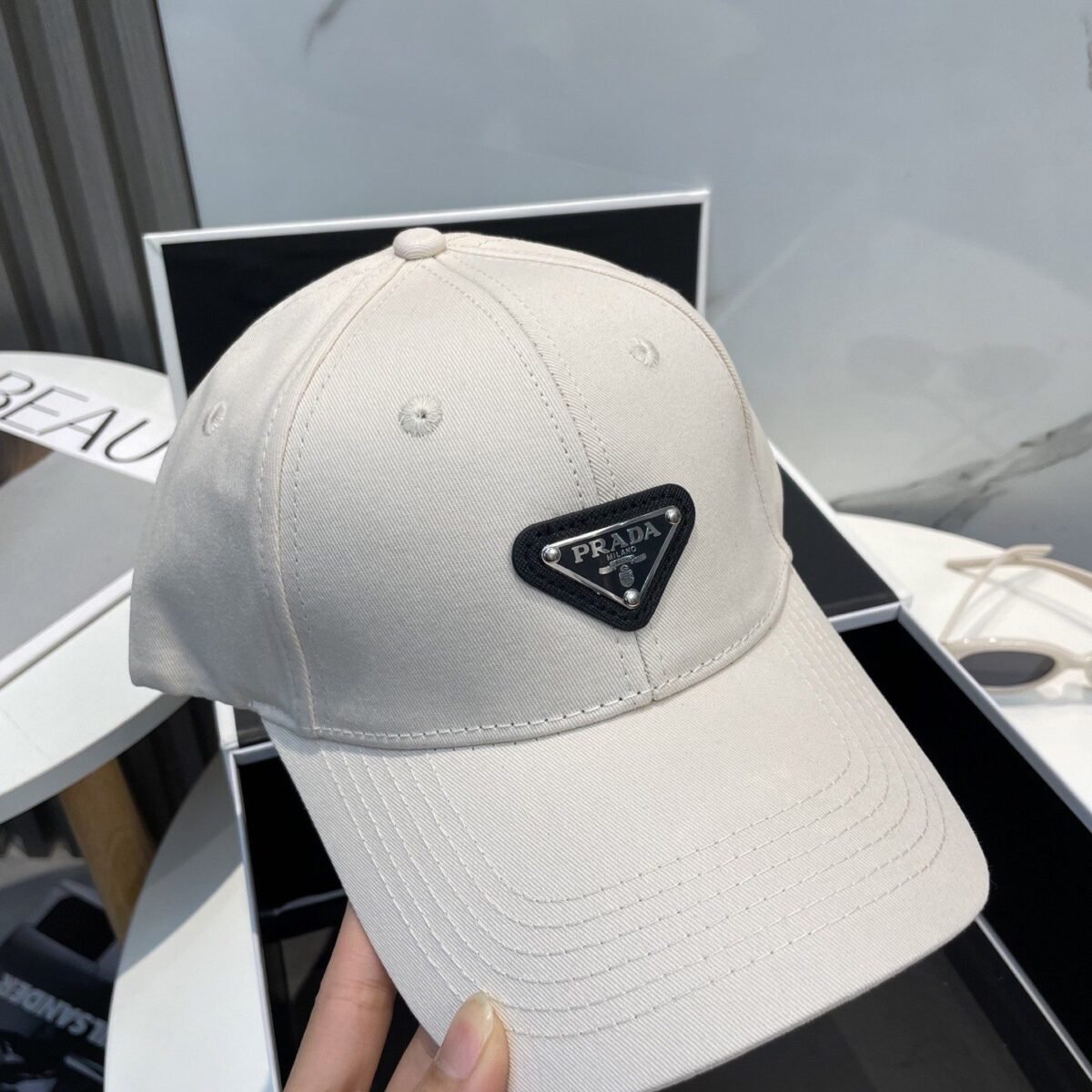 Prada baseball cap peaked cap hat - Image 5