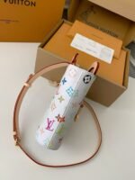 New RIVAGE white tri-color handbag M14680, 18*7*12cm - Image 3