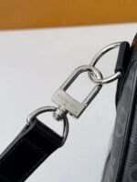 New KEEPALL BANDOULI??RE black check travel bag N14202 - Image 10