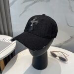 Chrome Hearts denim patch baseball cap - Image 6
