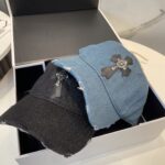 Chrome Hearts denim patch baseball cap - Image 5