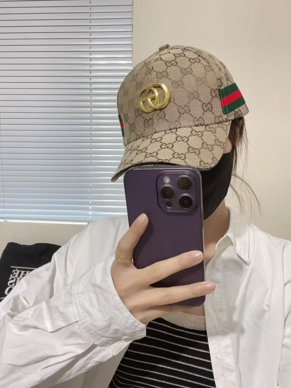 GUCCI baseball cap peaked cap hat - Image 2