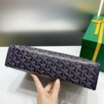 Goyard imported cowhide with canvas large toilet bag Size: 30*23*8cm - Image 4