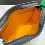 Goyard imported cowhide with canvas large toilet bag Size: 30*23*8cm - Image 7