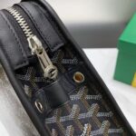 Goyard imported cowhide with canvas large toilet bag Size: 30*23*8cm - Image 7