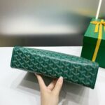 Goyard imported cowhide with canvas large toilet bag Size: 30*23*8cm - Image 4