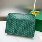 Goyard imported cowhide with canvas large toilet bag Size: 30*23*8cm