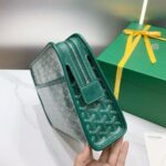 Goyard imported cowhide with canvas small toilet bag Size: 25*18*7cm - Image 3