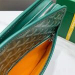 Goyard imported cowhide with canvas small toilet bag Size: 25*18*7cm - Image 9
