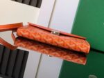 Goyard imported cowhide with canvas one-shoulder crossbody bag Size: 21*16*4cm - Image 4