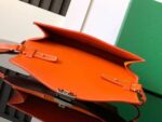 Goyard imported cowhide with canvas one-shoulder crossbody bag Size: 21*16*4cm - Image 6