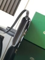 Goyard imported cowhide with canvas one-shoulder crossbody bag Size: 21*16*4cm - Image 3
