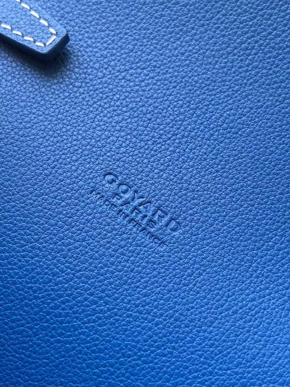 Goyard imported cowhide with canvas one-shoulder crossbody bag Size: 21*16*4cm - Image 9