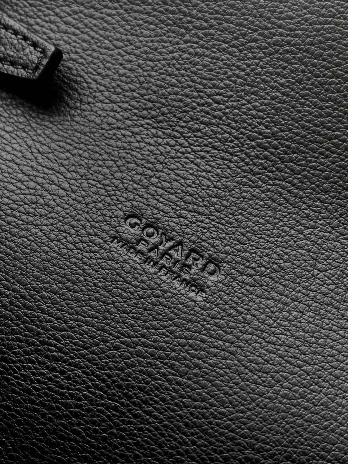 Goyard imported cowhide with canvas one-shoulder crossbody bag Size: 21*16*4cm - Image 9