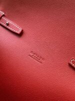 Goyard imported cowhide with canvas one-shoulder crossbody bag Size: 21*16*4cm - Image 9