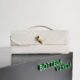 BOTTECA VENETA uses exquisite craftsmanship intreccio embossed imported cow leather evening clutch b